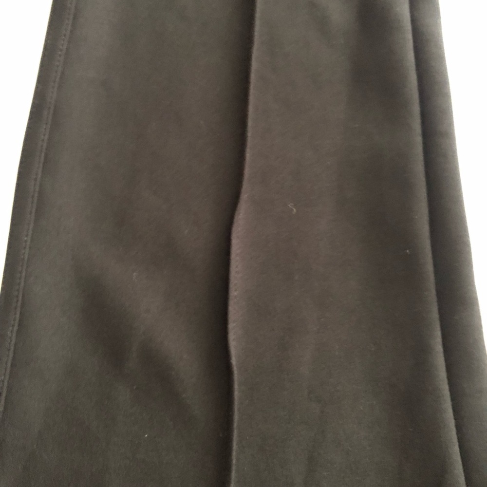 INDERO, Black Business Leggins W/back faux pockets, front side pockets Fit L/XL - Picture 5 of 16